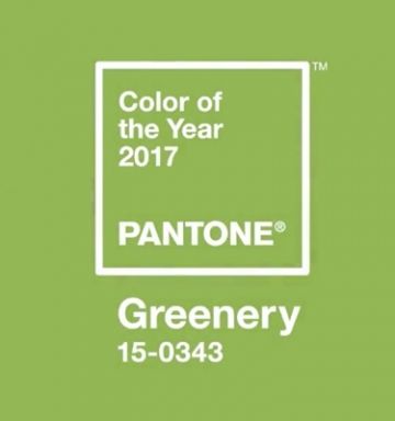 GREENERY, el color de 2017