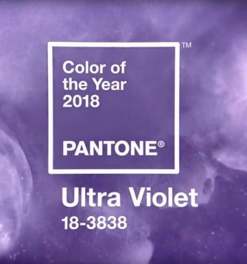 Ultra Violet, el color de 2018